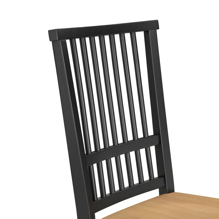 Lixy Solid Wood Slat Back Side Chair