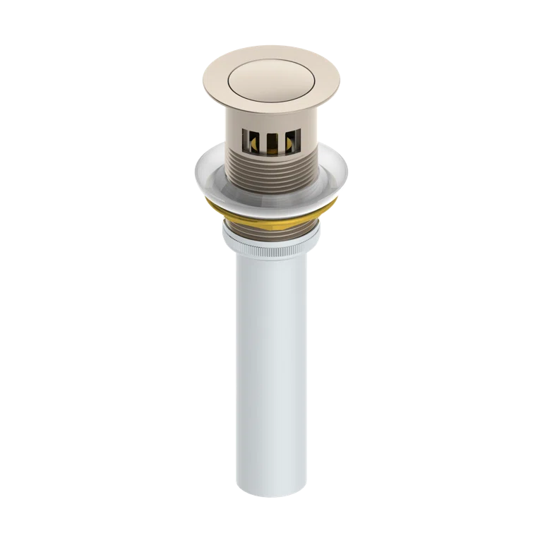 Verity Single Handle Bathroom Faucet with Push Pop Drain