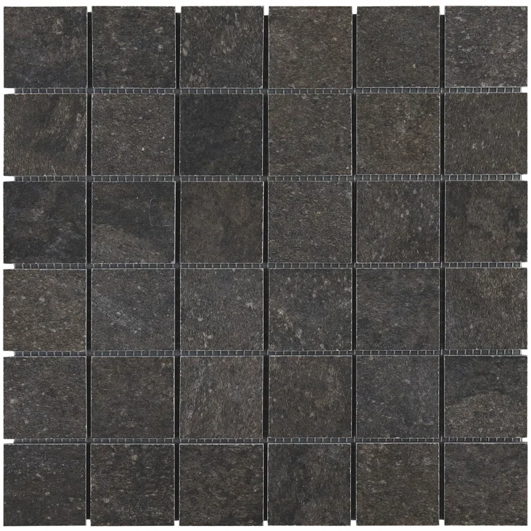 Dominion 11.81" x 11.81" Matte Porcelain Floor & Wall Mosaic Tile (0.97 Sq. Ft./Each)