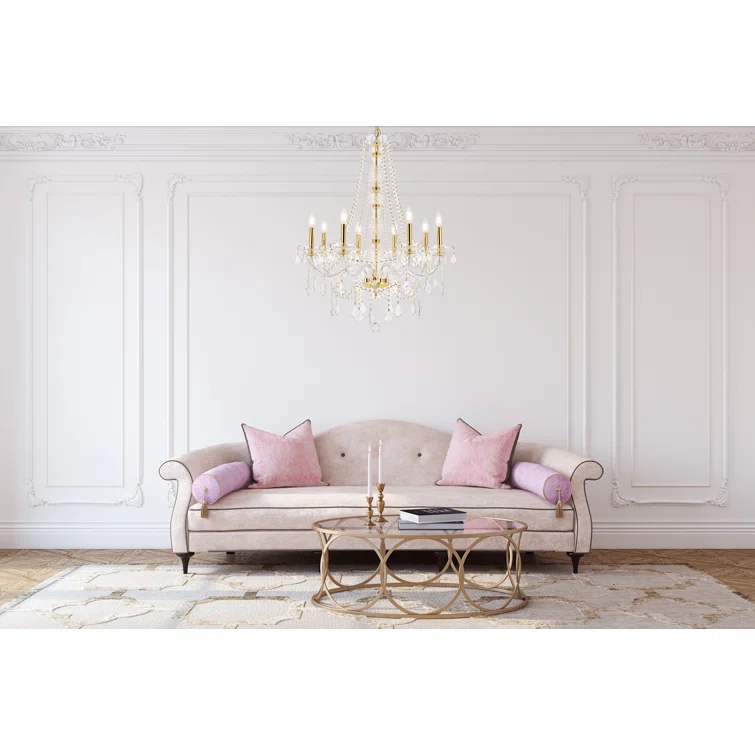 Eustacio 8 - Light Dimmable Classic / Traditional Chandelier