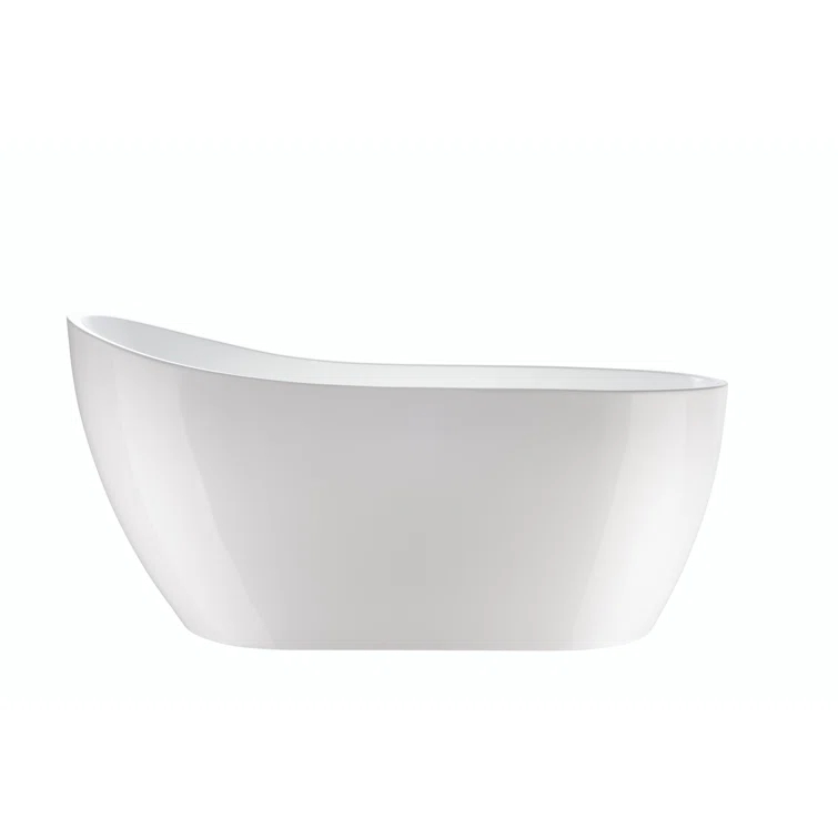 Amara Acrylic Freestanding Soaking Bathtub