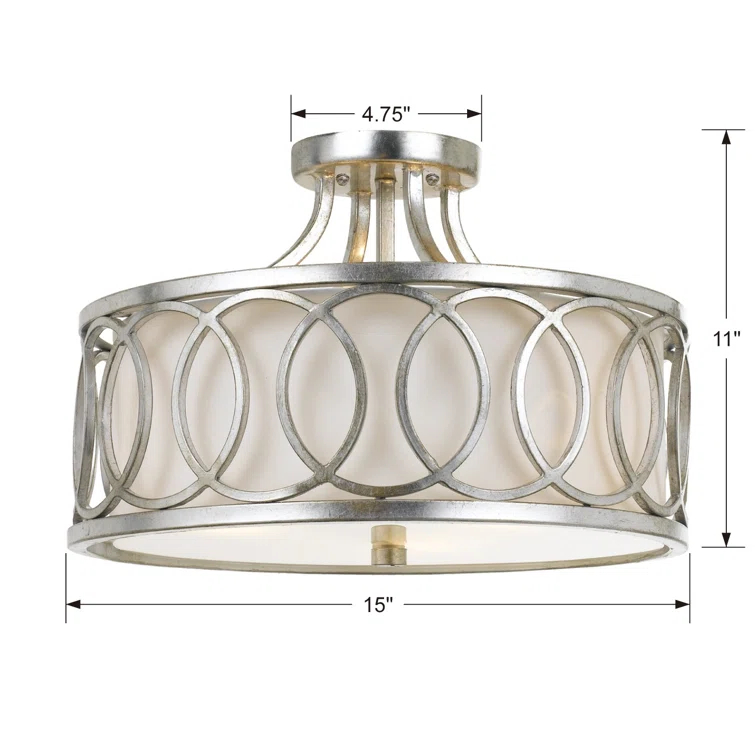 Charliemae Semi Flush Mount