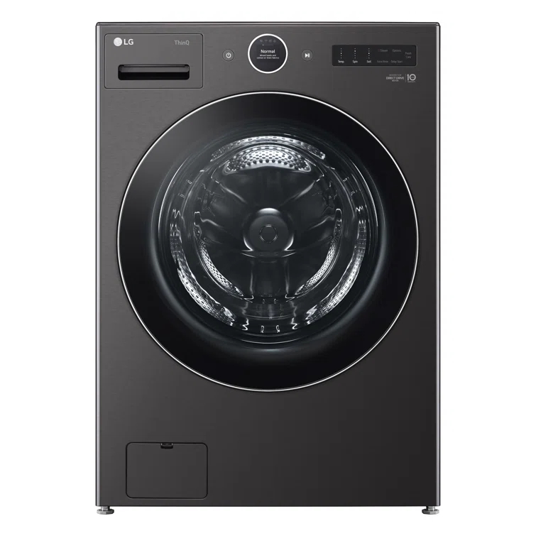 LG 5.0 cu. ft. Mega Capacity Smart Front Load Washer with AI DD 2.0 Built-In Intelligence & TurboWash 360°