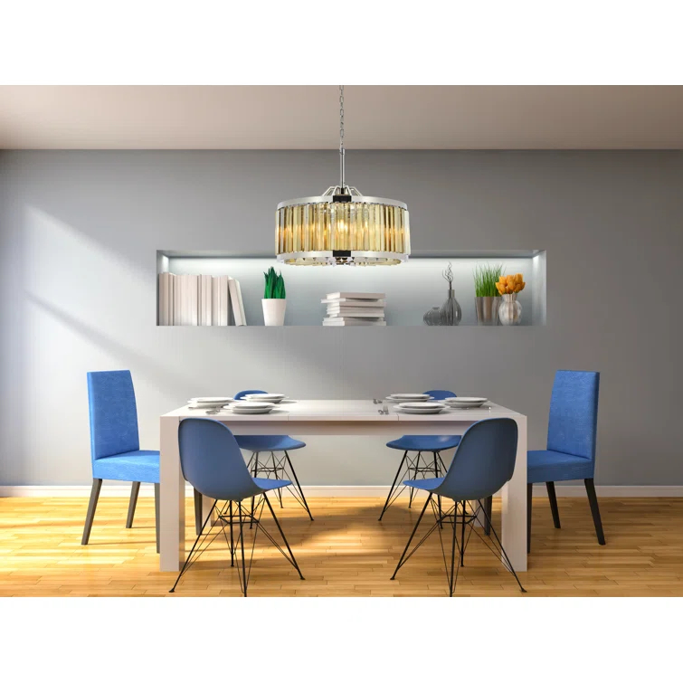 Dorinda 8 - Light Drum Chandelier