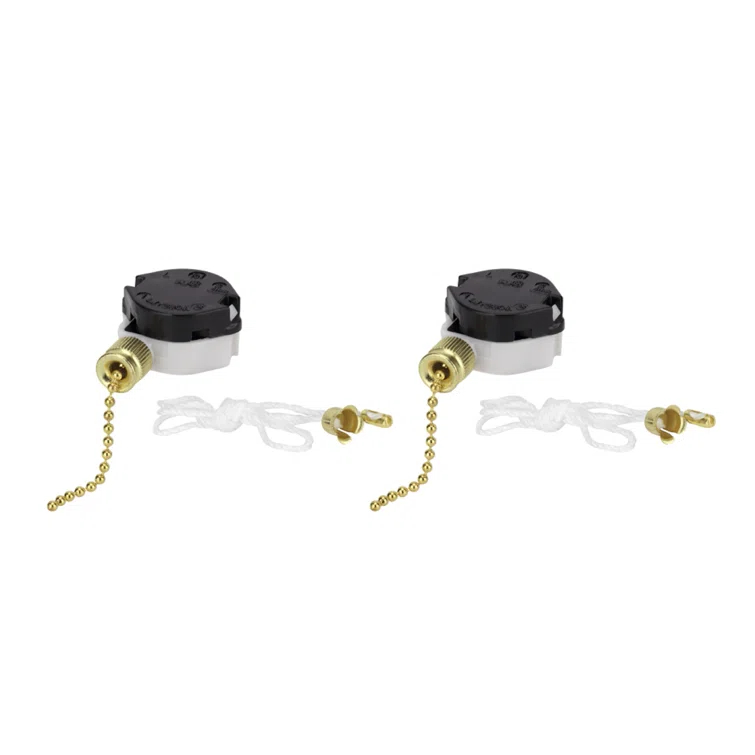 Speed Ceiling Fan Light Switch with Pull Chain