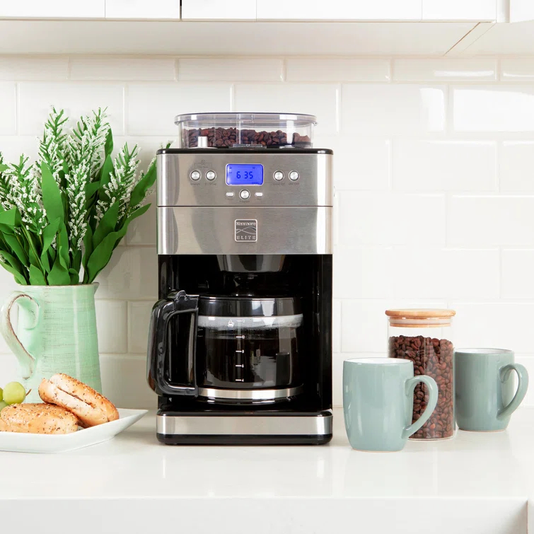 Kenmore Elite 12 Cup Programmable Grind And Brew Coffee Maker