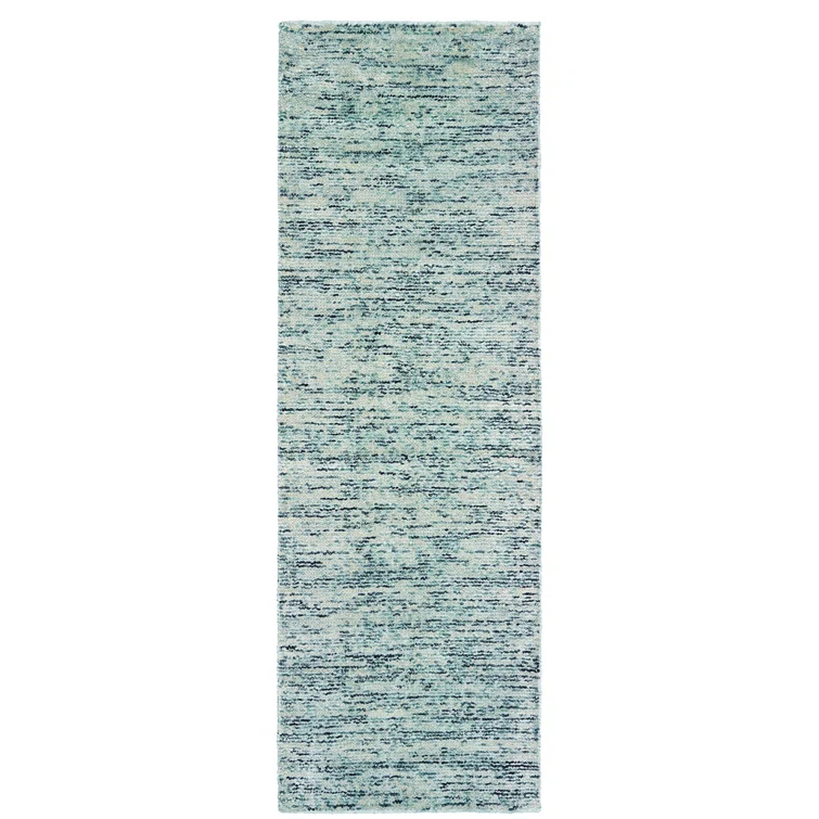 Lucent Handmade Tufted Blue/Teal Area Rug