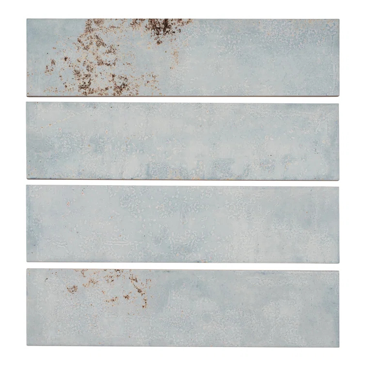 Serenite 4-in. x 16-in. Subway Vintage Look Glazed Porcelain Vintage Wall Tile
