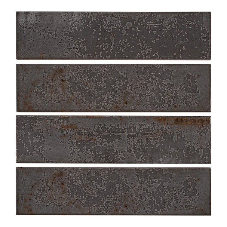 Andova Serenite 4-in. x 16-in. Subway Vintage Look Glazed Porcelain Vintage Wall Tile