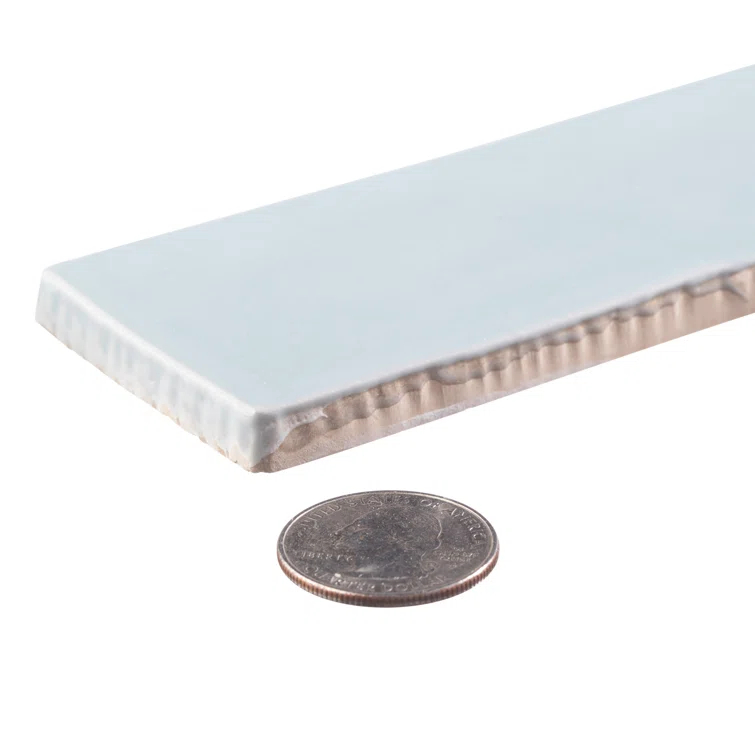 Compass 2-in. x 10-in. Subway Glossy Ceramic Wall Tile