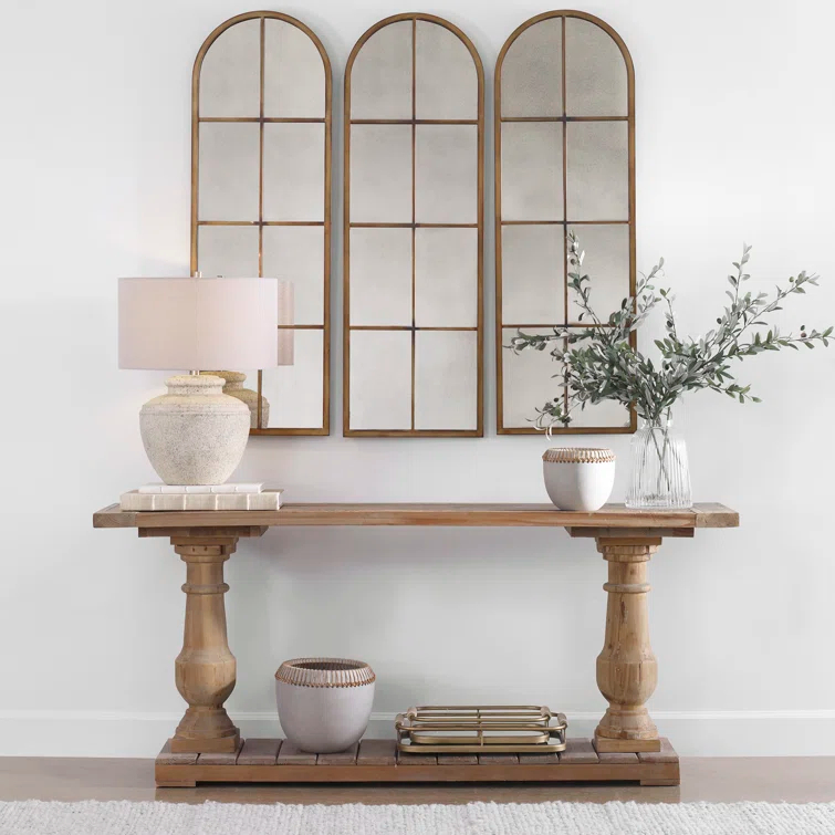 McKew 71'' Solid Wood Console Table