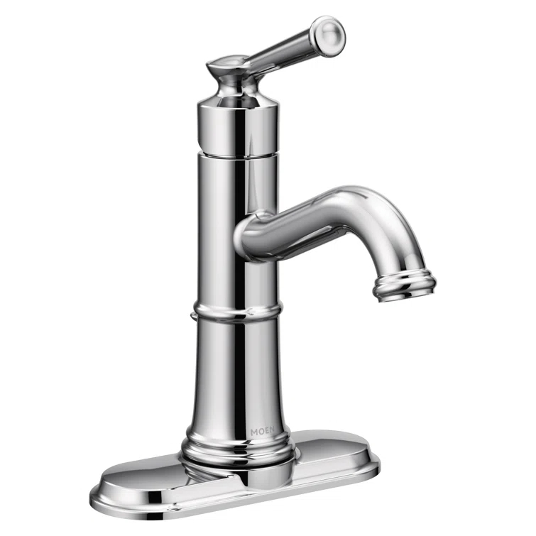 Belfield Single Hole Bathroom Faucet with Drain Assembly