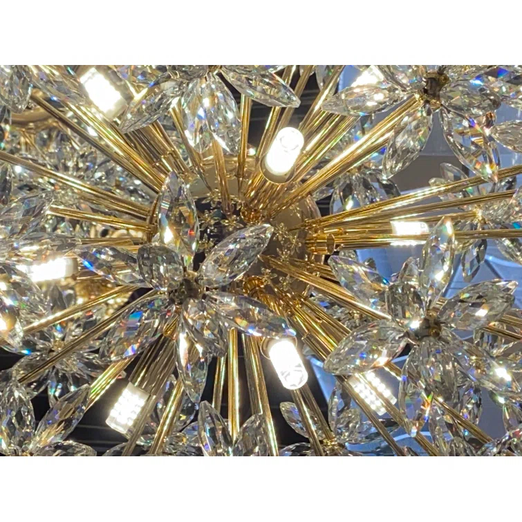 Michael Amini Bouquet 18 - Light Globe Chandelier