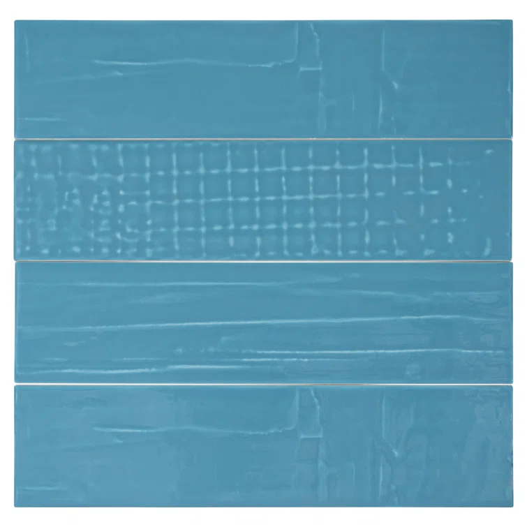 Andova Perfecto-Marvelli 4-in. x 16-in. Subway Textured Glossy Ceramic Wall Tile