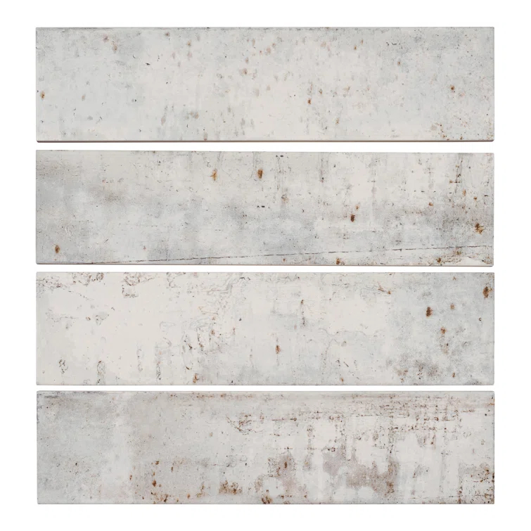 Andova Serenite 4-in. x 16-in. Subway Vintage Look Glazed Porcelain Vintage Wall Tile