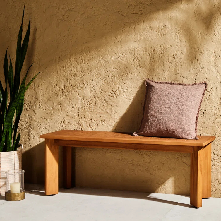 Tarbett Fringed Indoor/Outdoor Reversible Throw Pillow