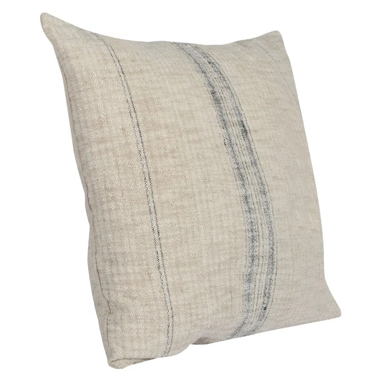 Lamina Pillow - Natural and Black / 16" x 36"