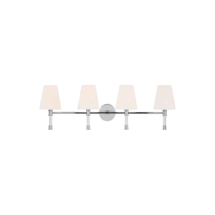 Rosdorf Park Michelly 4 - Light Dimmable Vanity Light