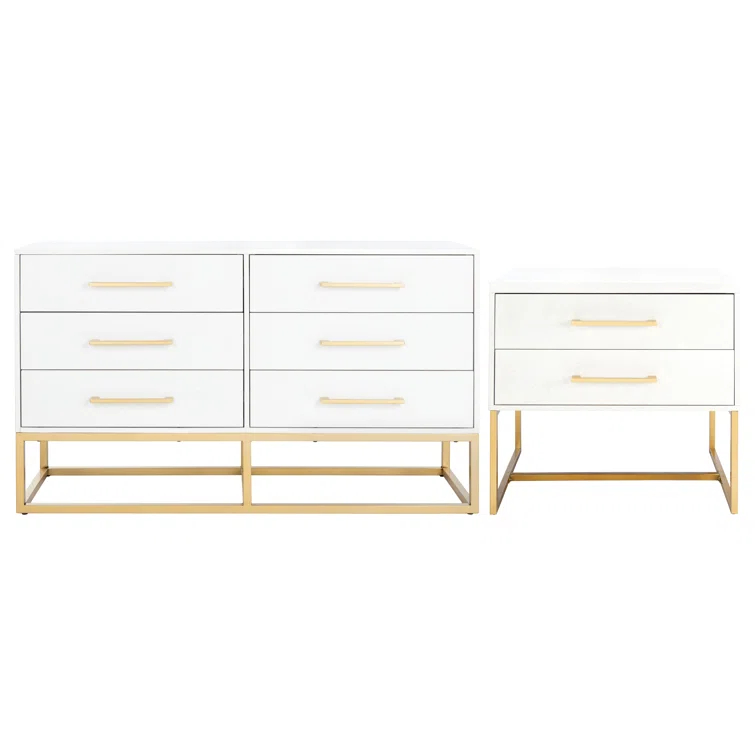 Sheldon 6 - Drawer Double Dresser