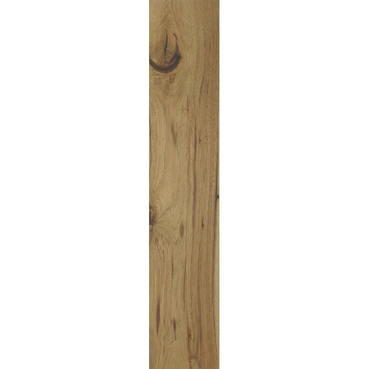 Chevalry Hickory 7-in W x 11.3 mm T x Varying Lengths Wire Brushed Engineered Hardwood Flooring