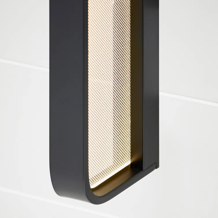 Matte Black 24" LED Dimmable Bath Bar Light