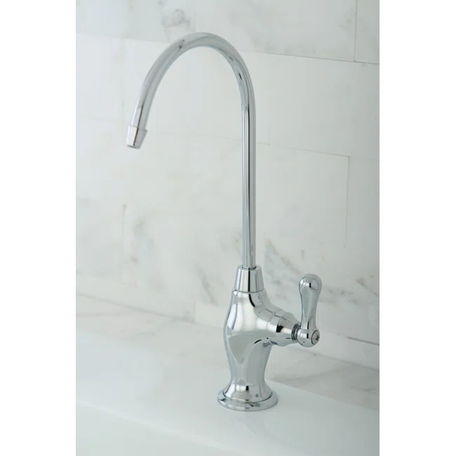 Kingston Brass Restoration Single-Handle 1-Hole Deck Mount Water Filtration Faucet