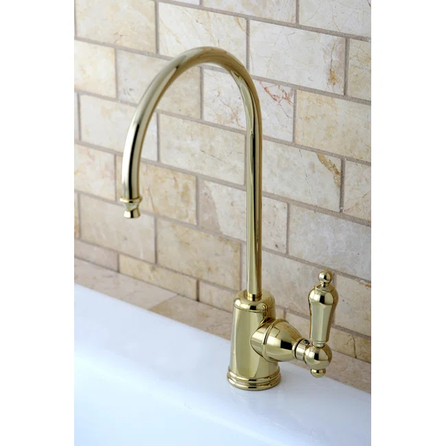 Kingston Brass Restoration Single-Handle 1-Hole Deck Mount Water Filtration Faucet