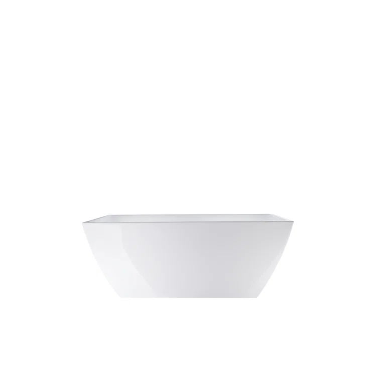 Lydia 59" x 30" Freestanding Soaking Bathtub