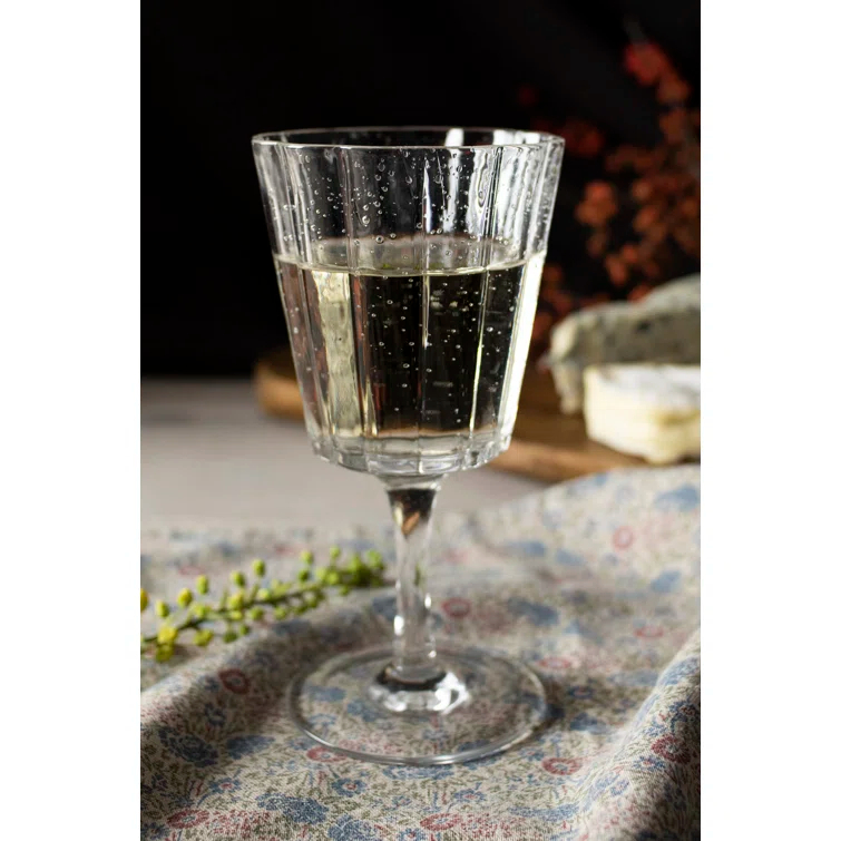 Handmade 9.13oz Wine Glass, Set of 4