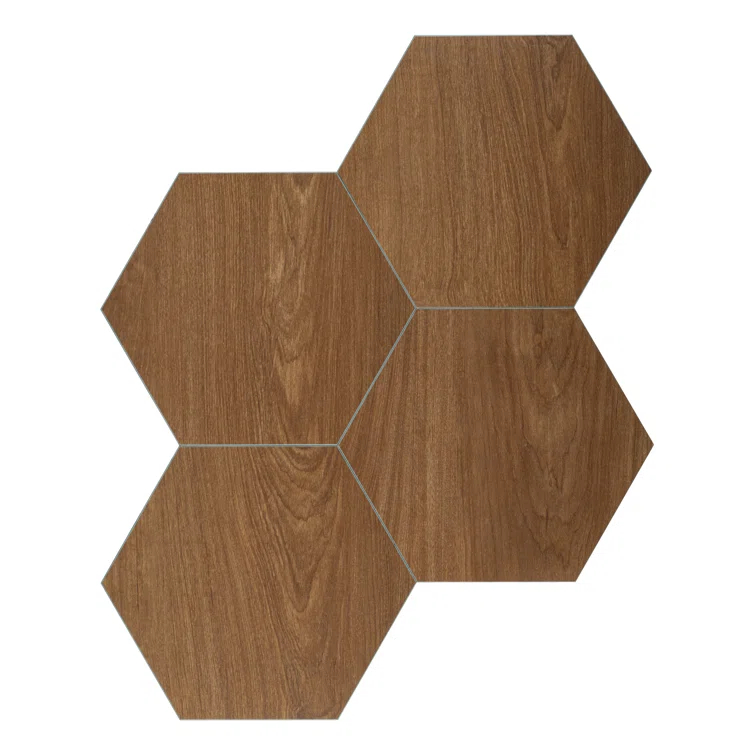 BaseCore HEX 12mil x 5.75" W Peel and Stick Vinyl Plank Flooring