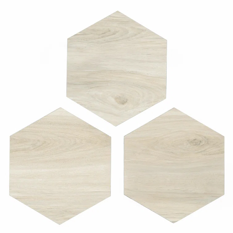 BaseCore HEX 12mil x 5.75" W Peel and Stick Vinyl Plank Flooring