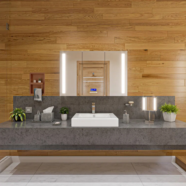 PVD Stainless Steel Recessed Toilet Paper Holder / Bathroom Niche