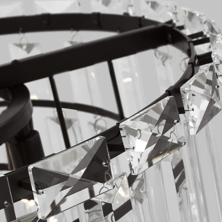 Arden 4 - Light Unique Tiered Chandelier by Chapman & Myers