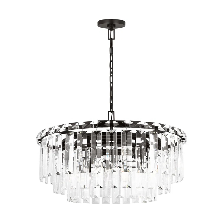 Arden 4 - Light Unique Tiered Chandelier by Chapman & Myers