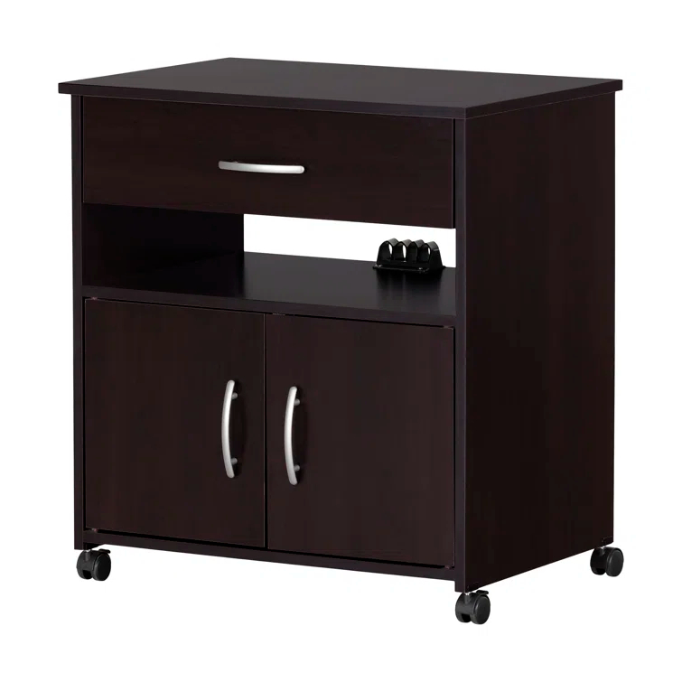 Axess 29.13'' H x 23'' W 1 Printer Stand with Wheels