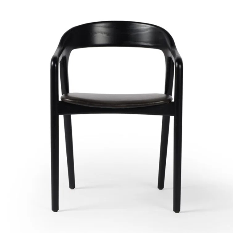 Kayla Leather Dining Armchair