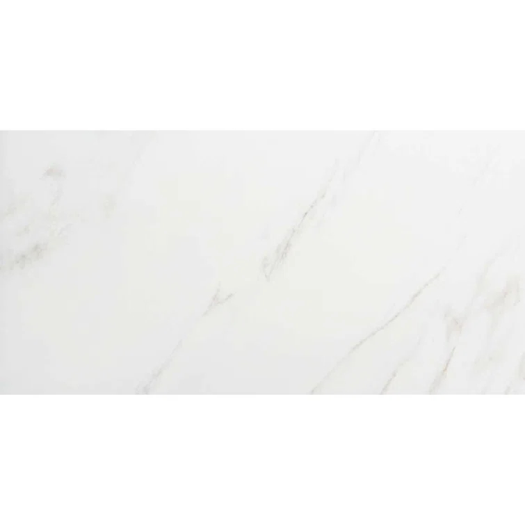 The Tile Life Huntington 24" x 48" Porcelain Marble Look Wall & Floor Tile