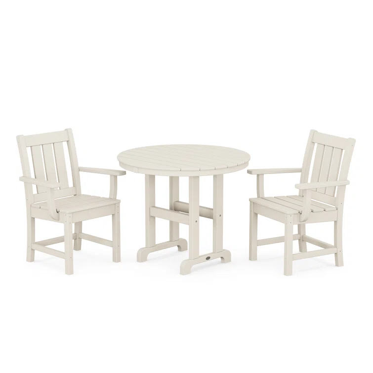 Oxford 3-Piece Farmhouse Dining Set