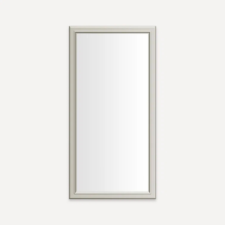 Vintage Brass Rectangular Traditional Bathroom Vanity Mirror 39x23"