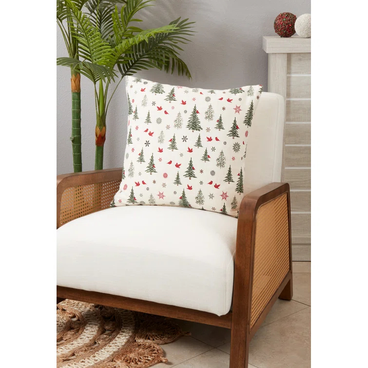 Nadalia Collection Cotton Throw Pillow