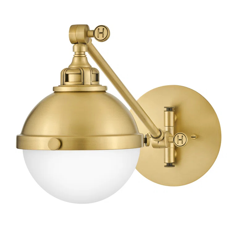 Steel Swing Arm Sconce