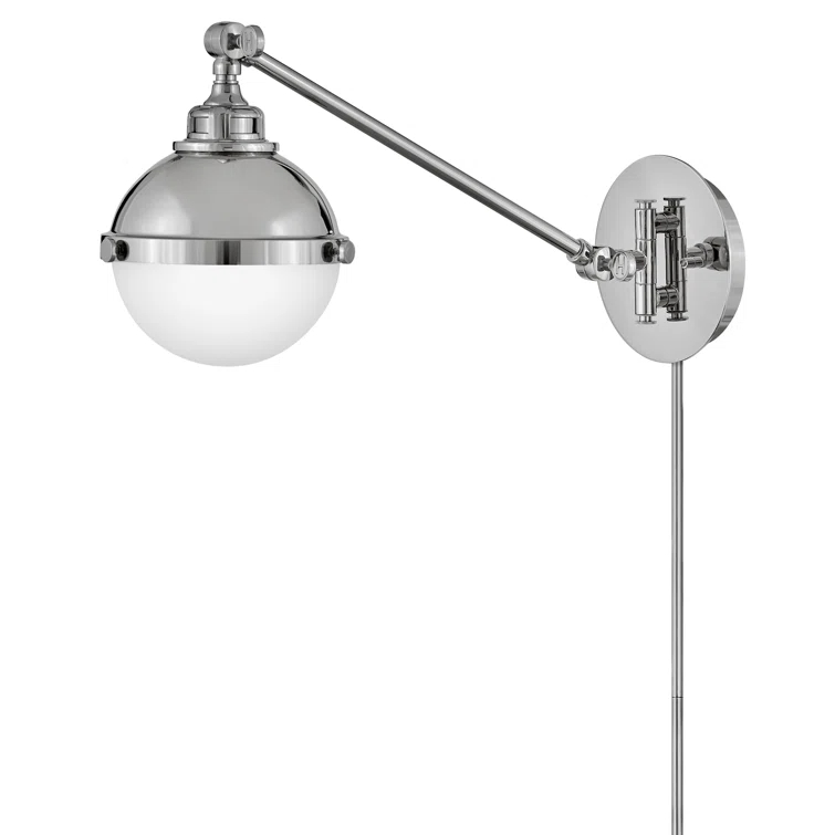 Steel Swing Arm Sconce