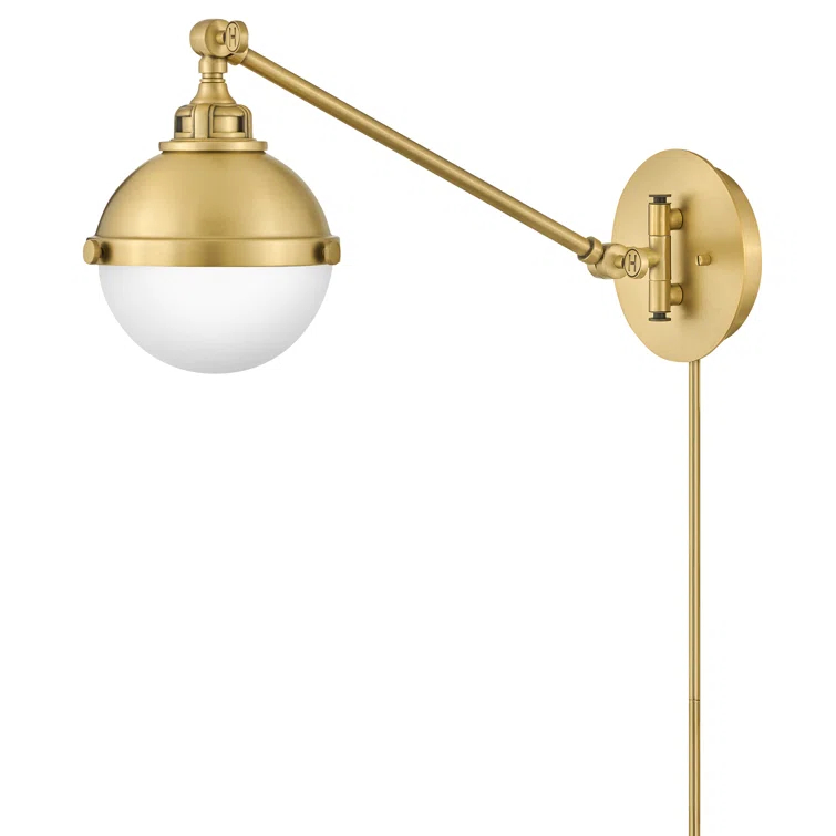 Steel Swing Arm Sconce