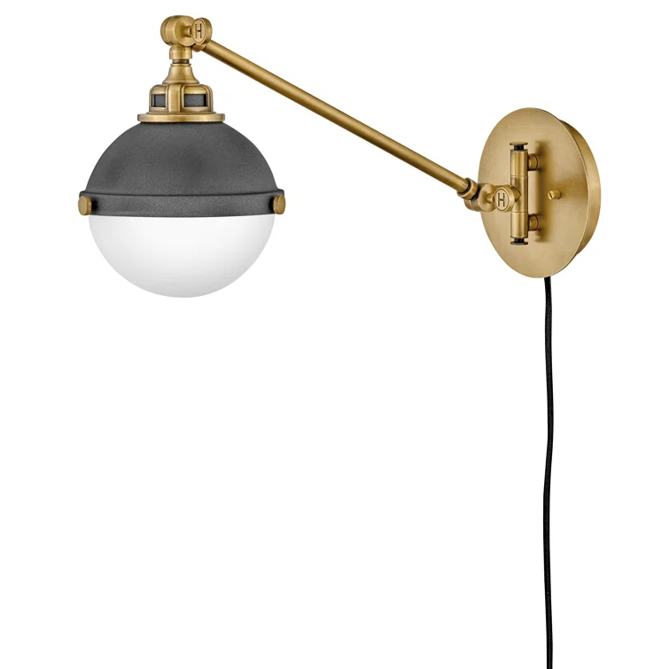 Steel Swing Arm Sconce