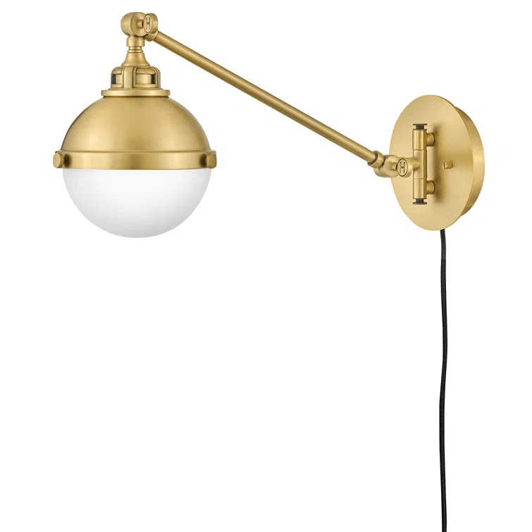 Steel Swing Arm Sconce