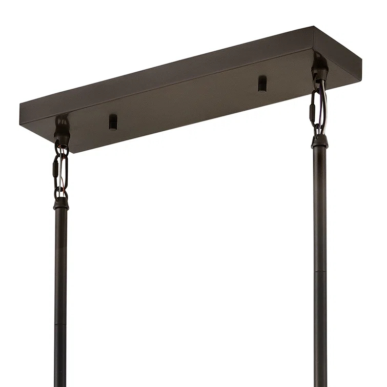 Jolie Integrated LED Linear Chandelier w/ Crystal Accents