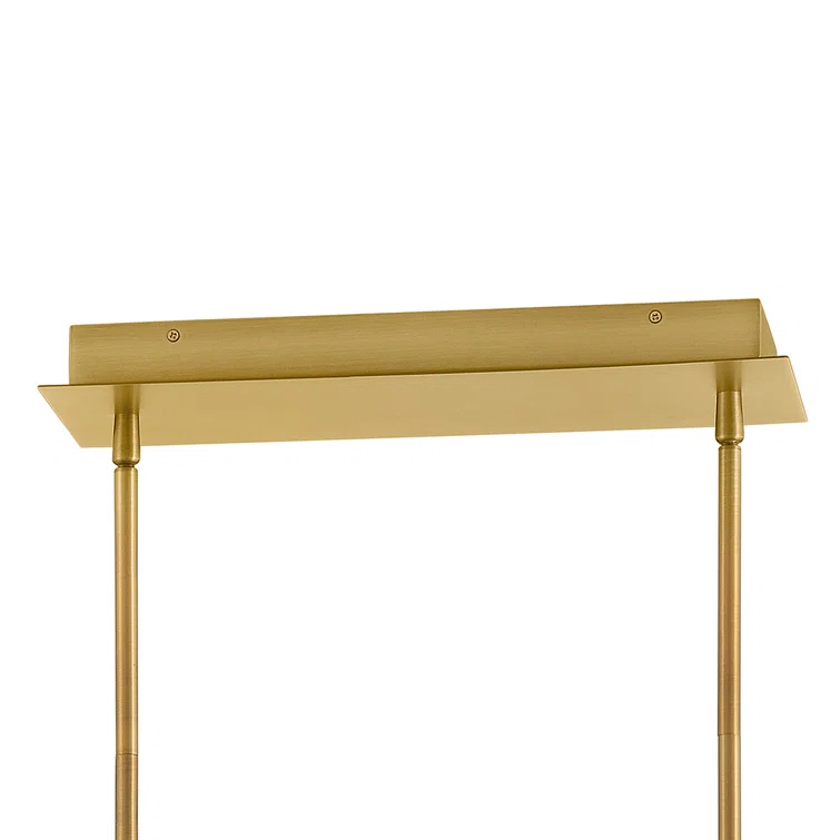 Dimmable LED Kitchen Island Square / Rectangle Chandelier