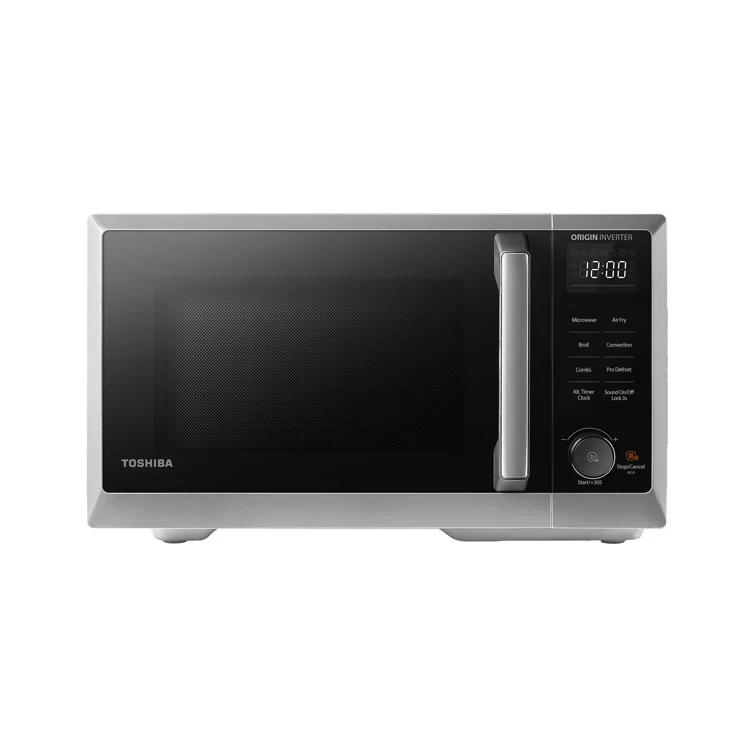 Toshiba 7-in-1 Countertop Microwave Air Fryer Inverter Technology Convection Microwave Smart Sensor