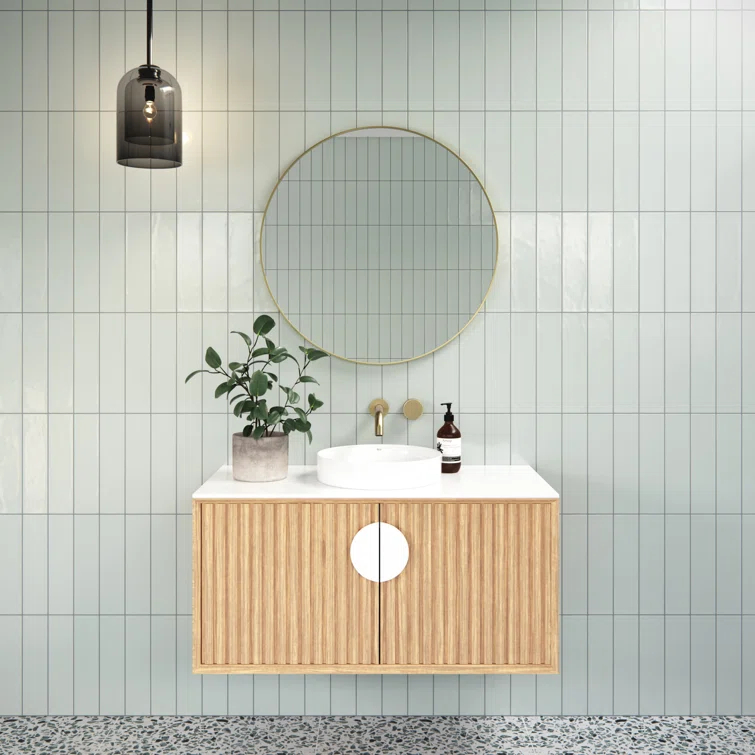 Leia Round Mirror