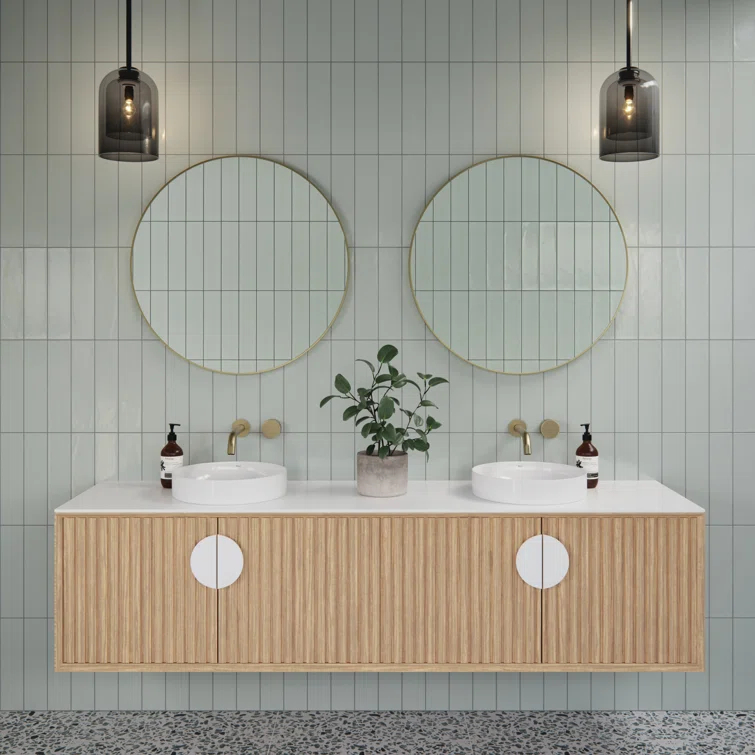 Leia Round Mirror